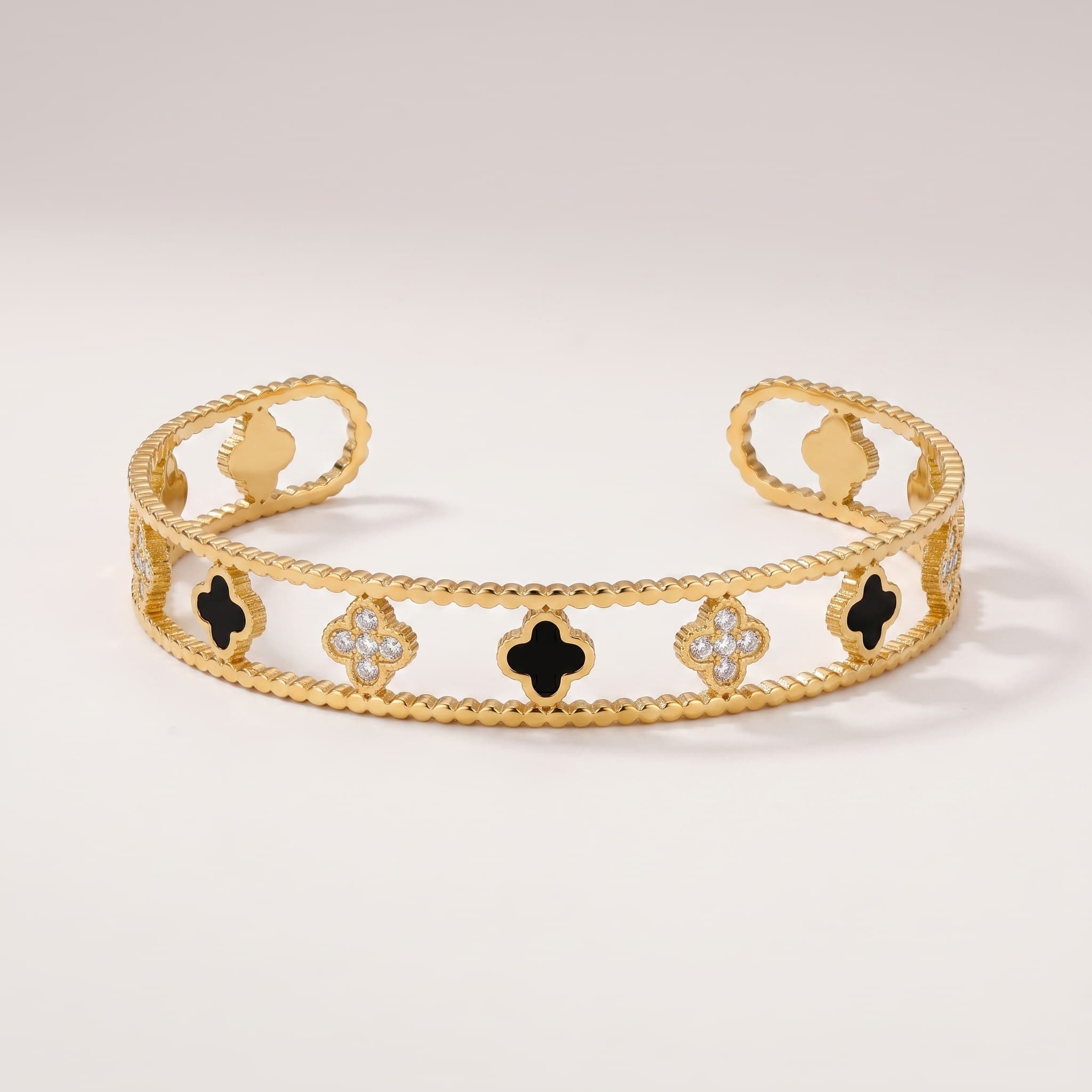clover cut out cuff