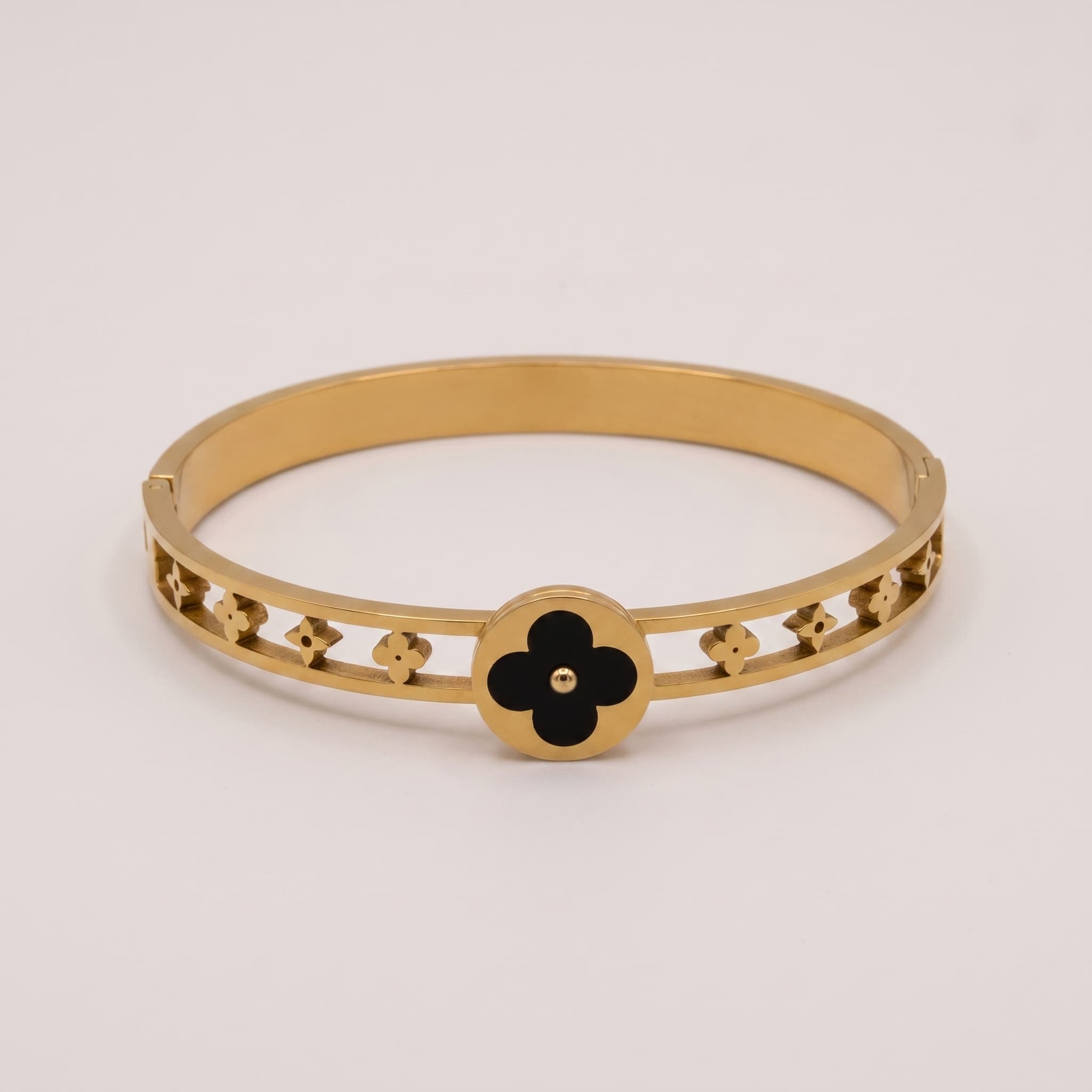 black clover cutwork bangle
