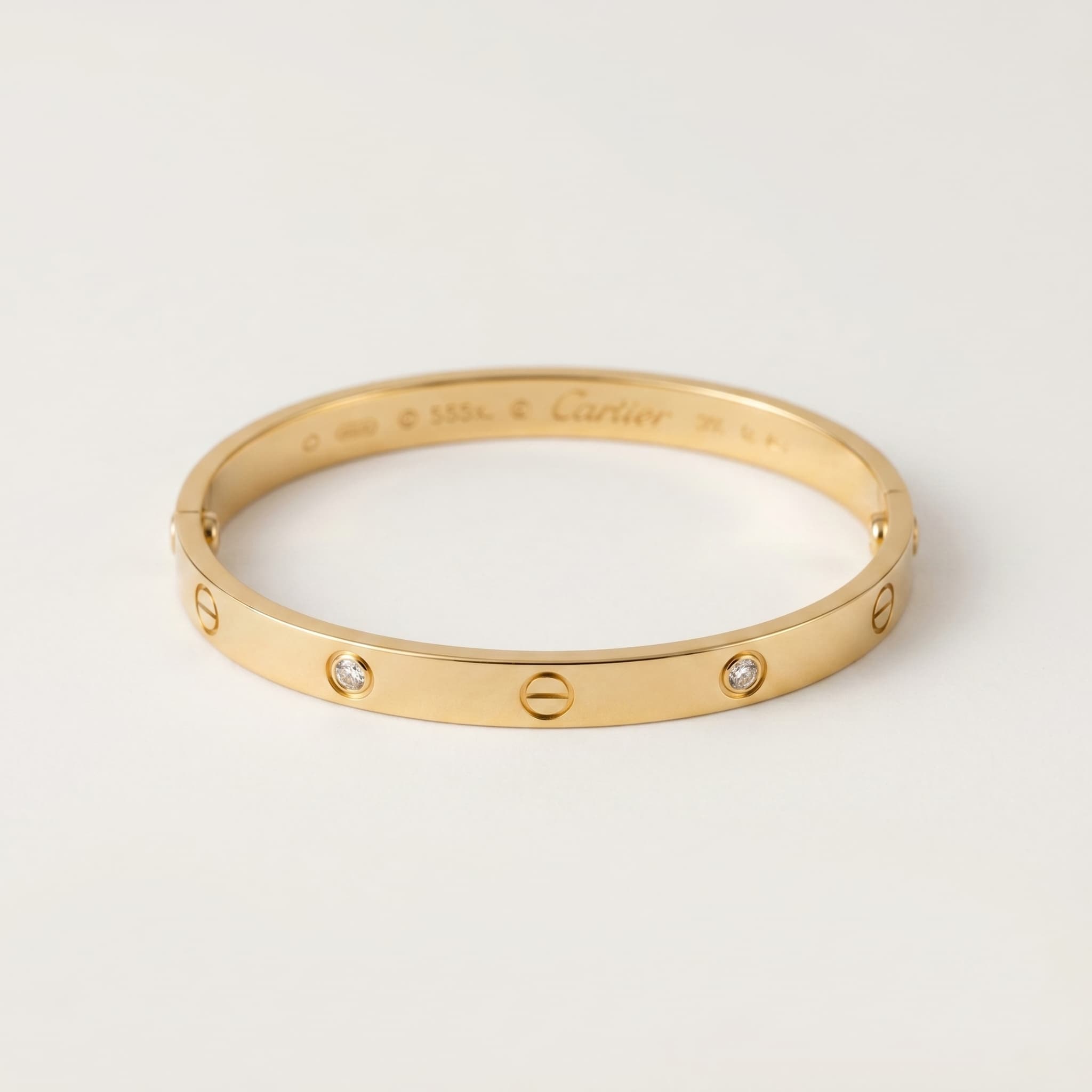 daily gold screw cuff