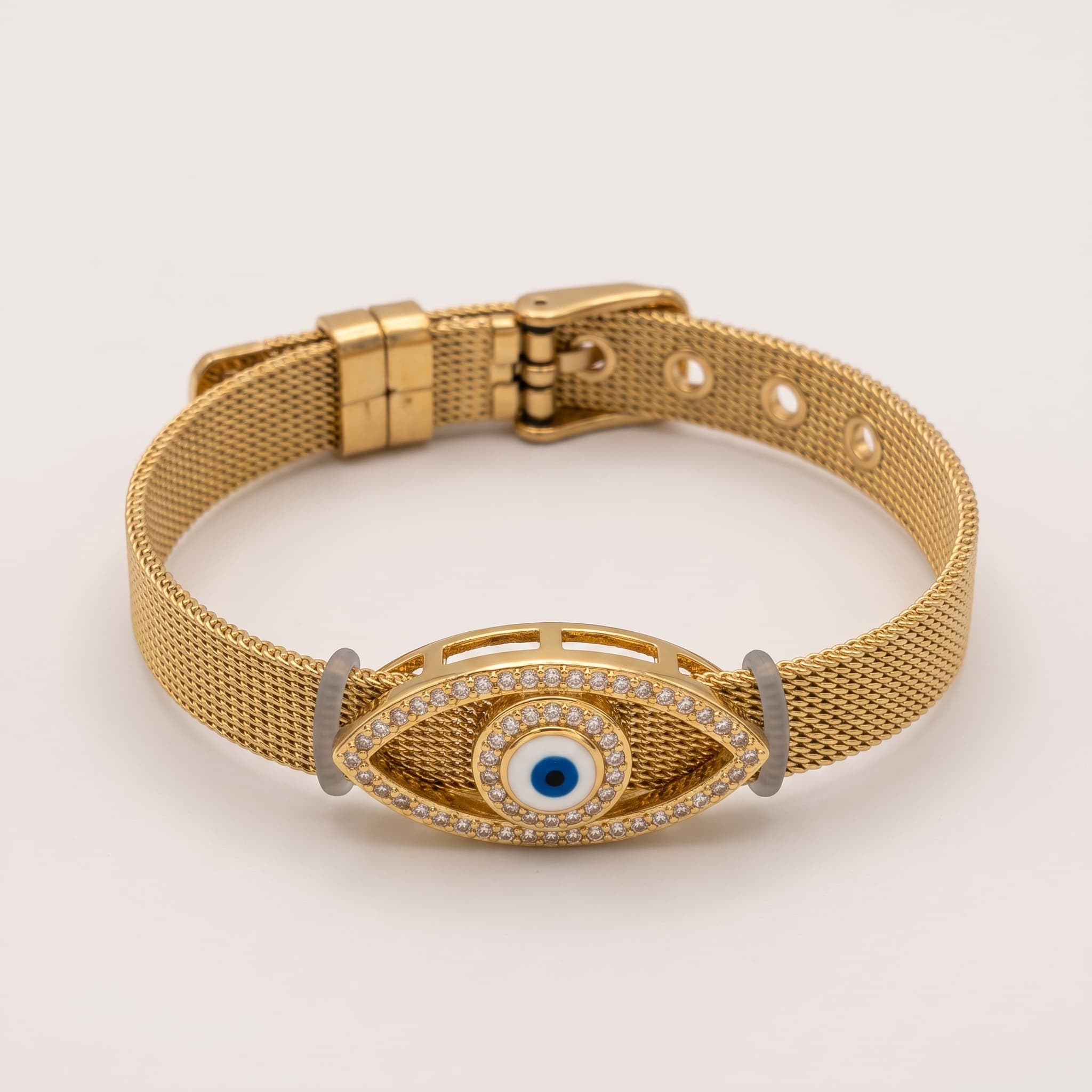 Nazar Na Lage Mesh Bracelet