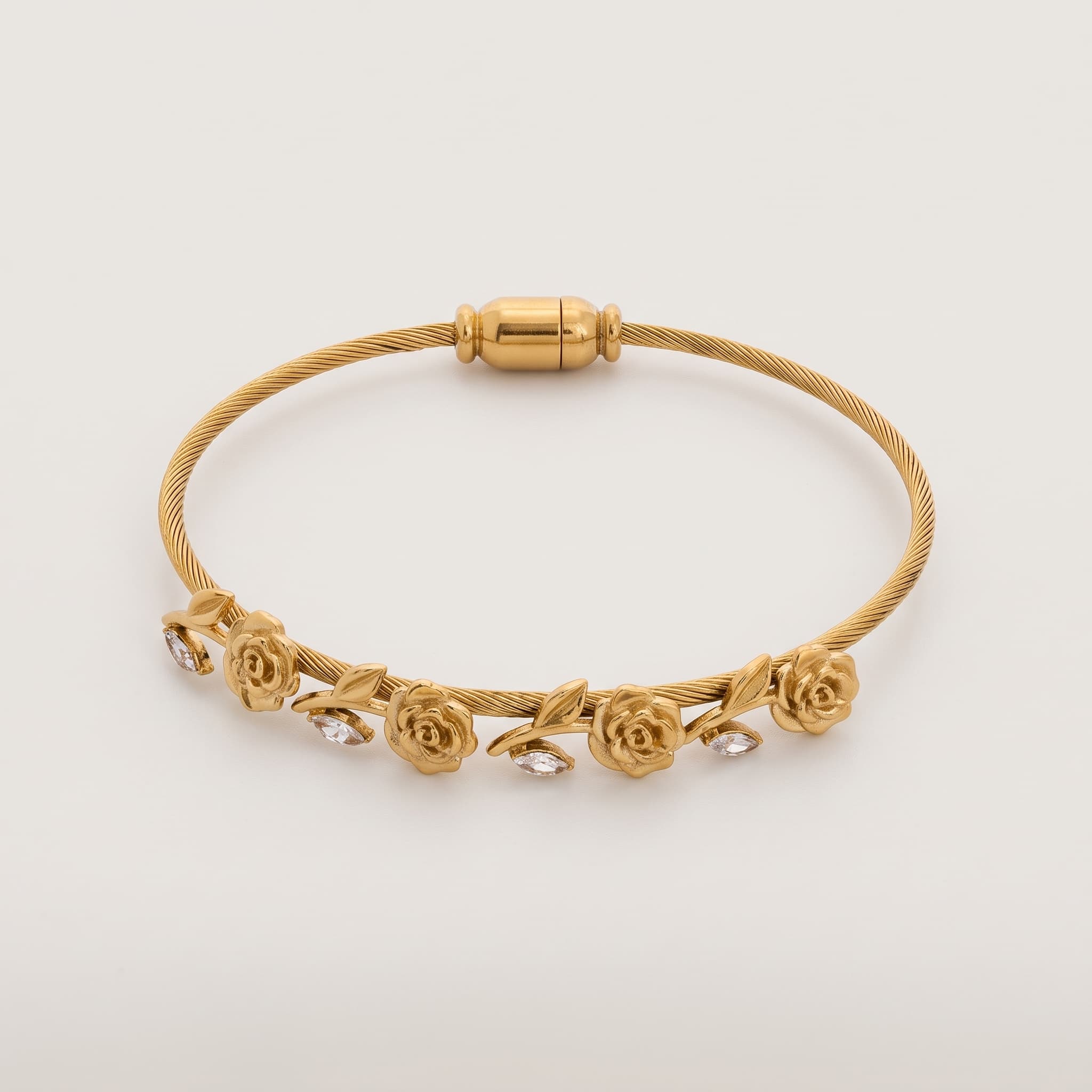 golden rose garden cuff (fits 2.0-2.4)