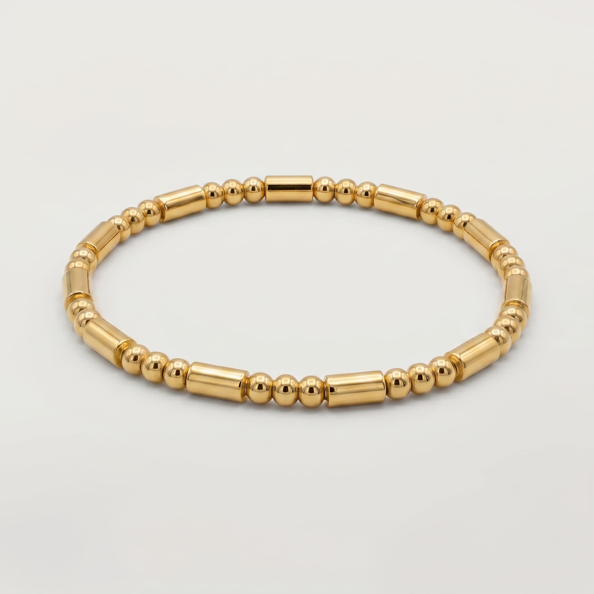 golden bamboo bracelet