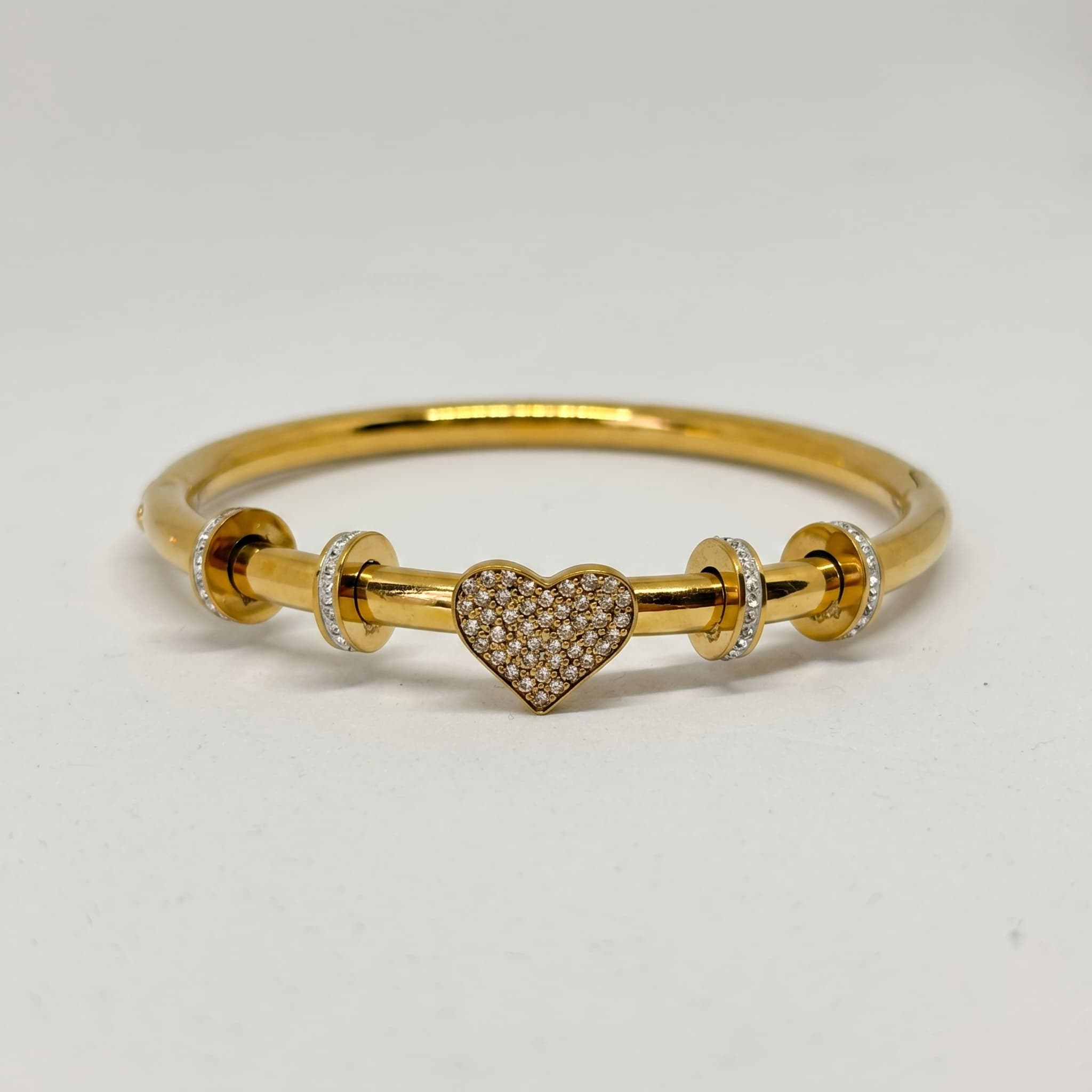 little heart charm bracelet