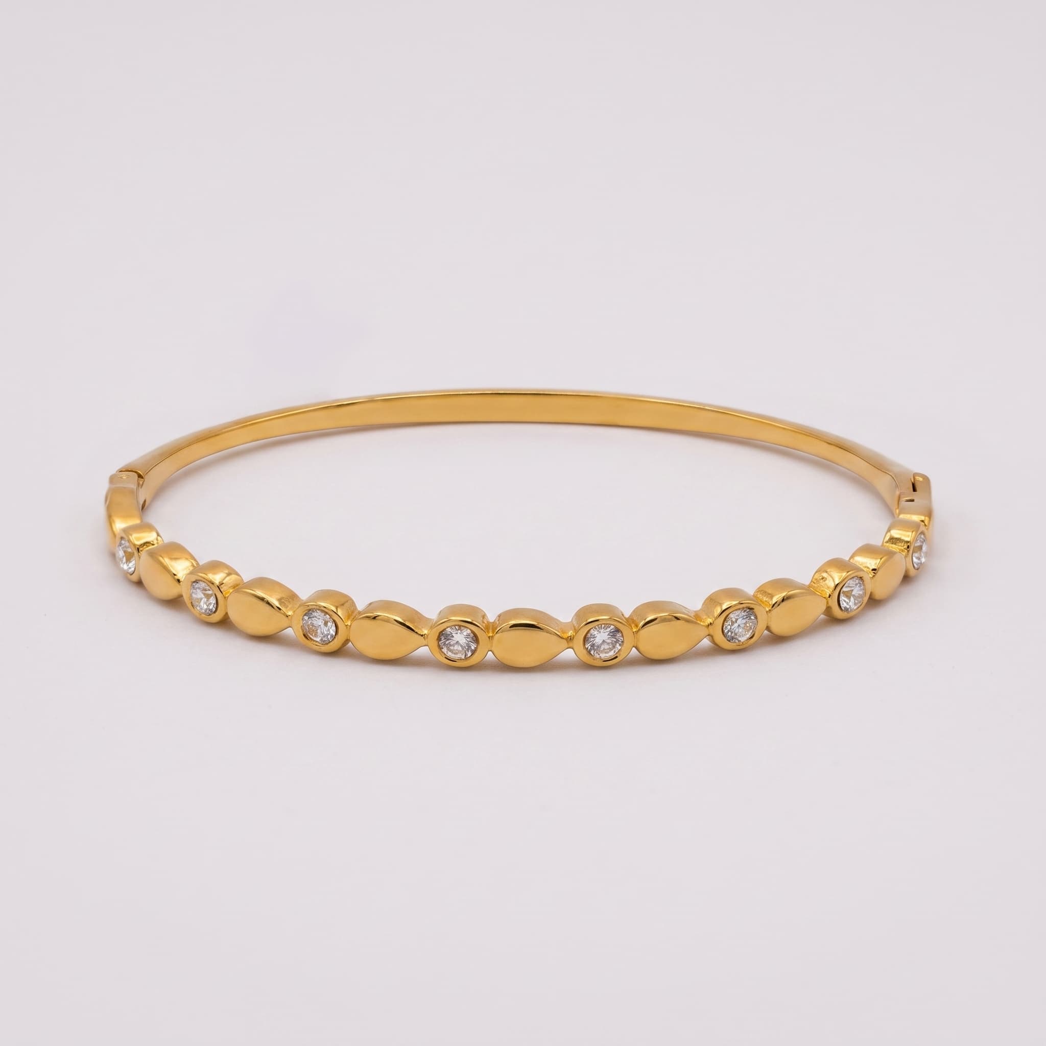 dainty stone studded bangle