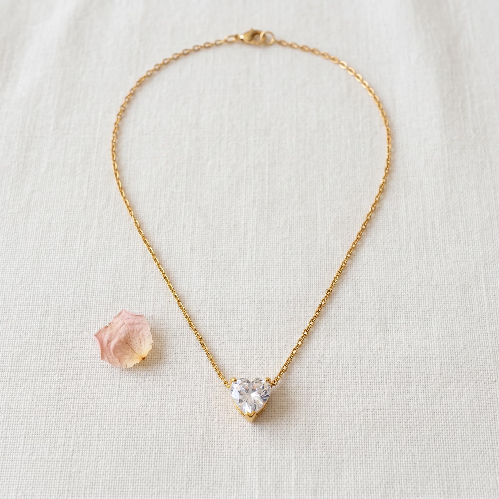 little heart pendant necklace