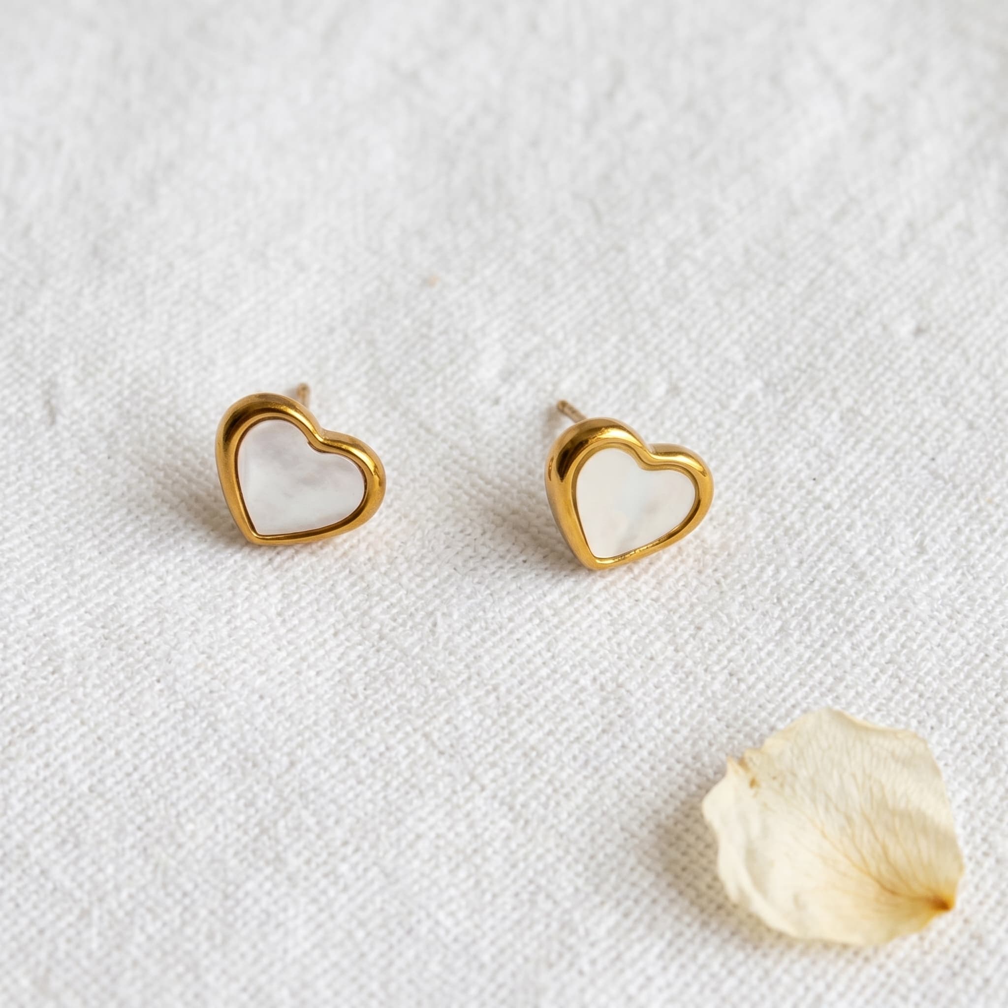 little heart studs