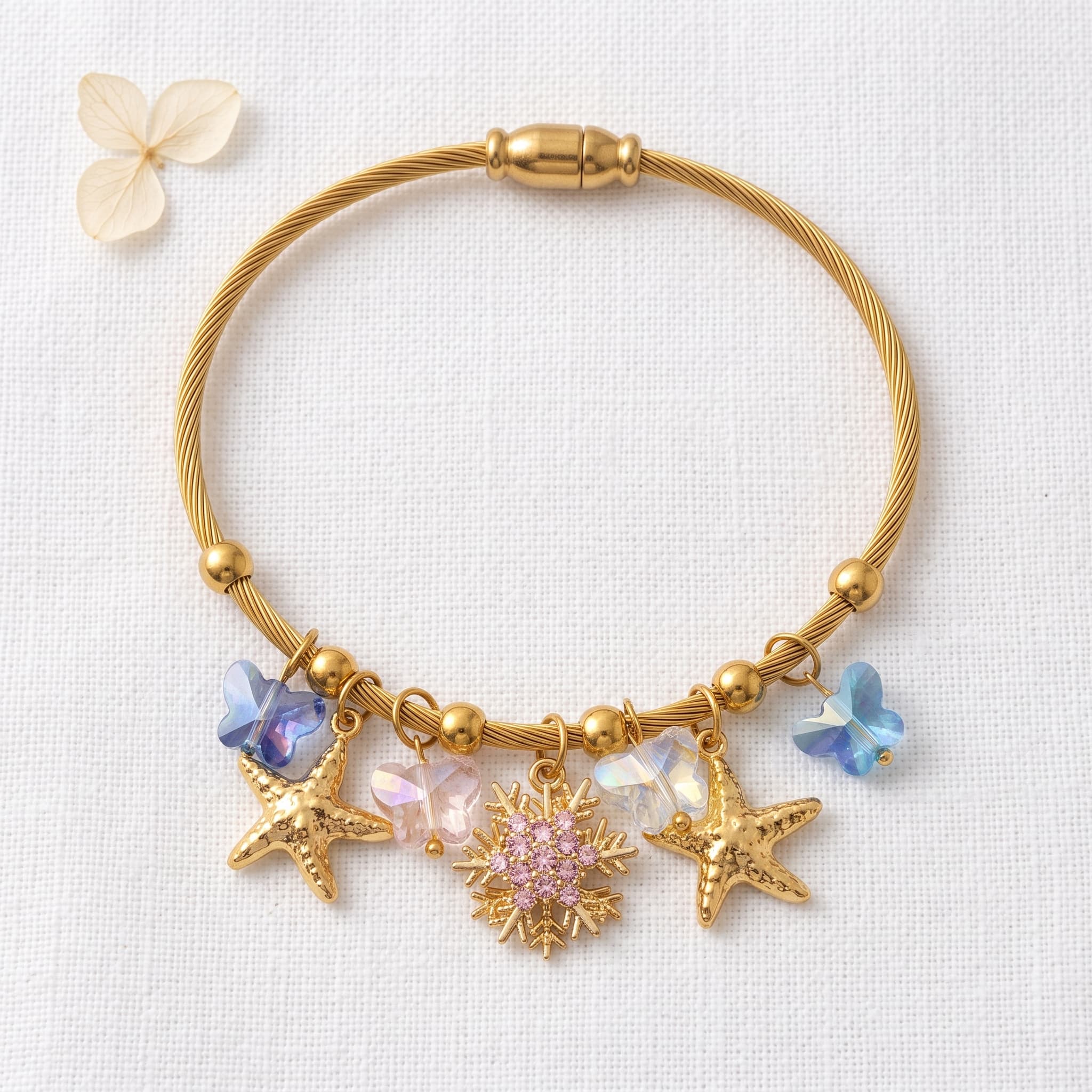 coastal charm bracelet