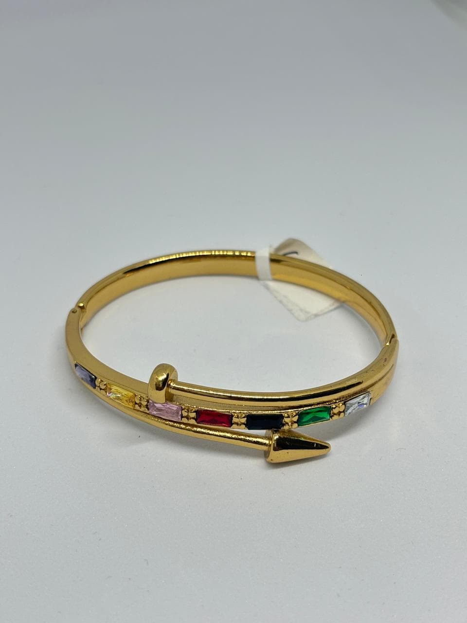 multicolour arrow bangle