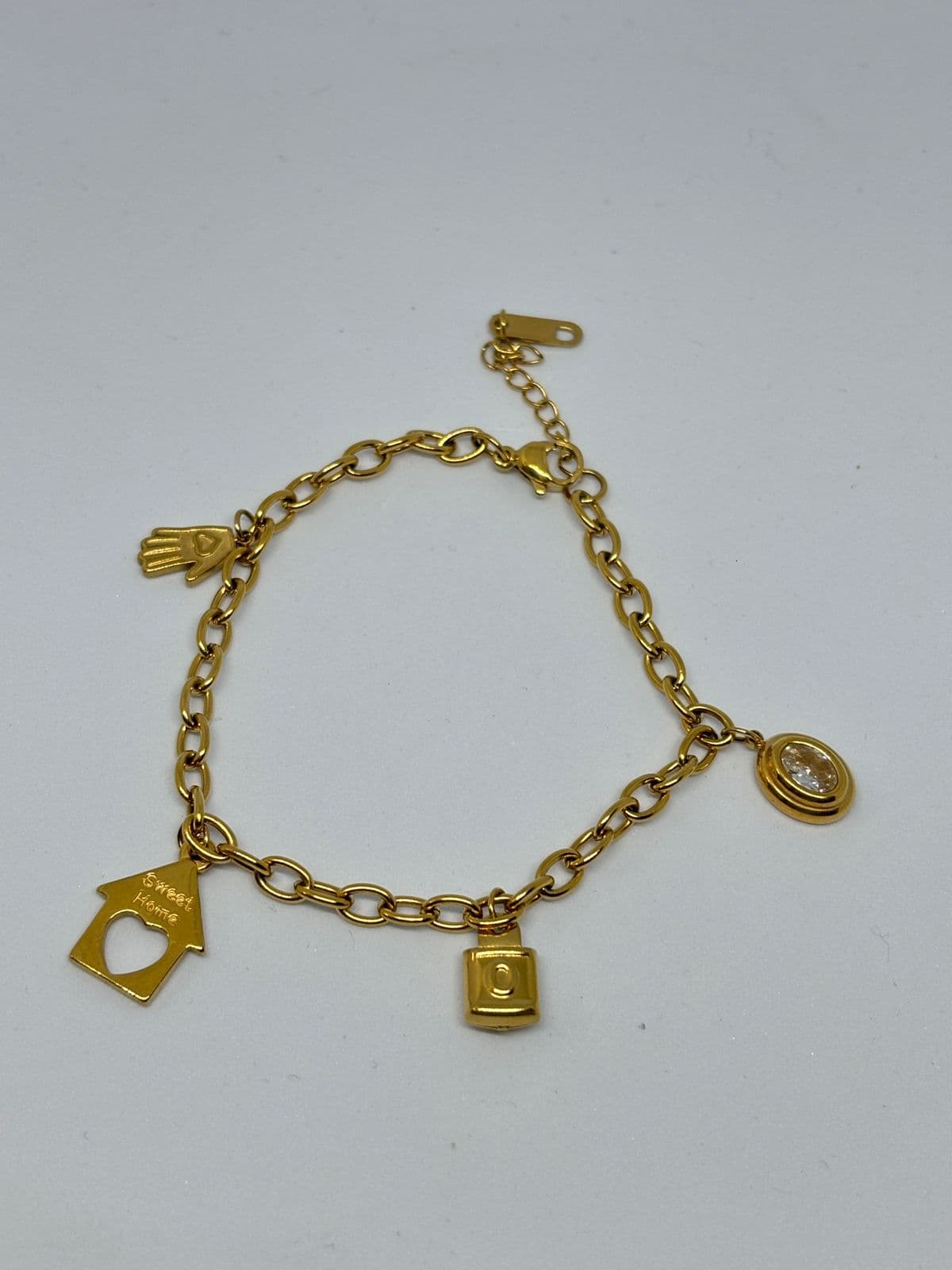 sweet home charm bracelet