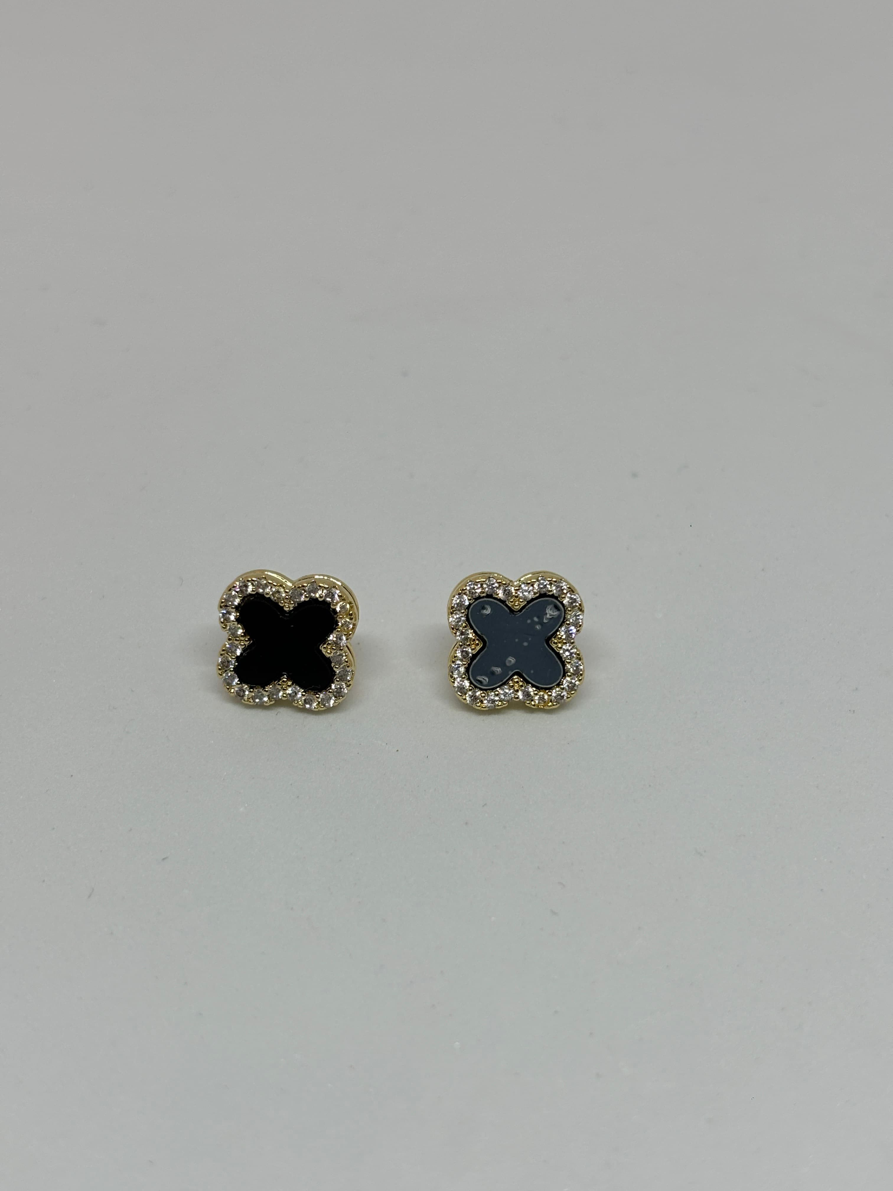 little black clover studs