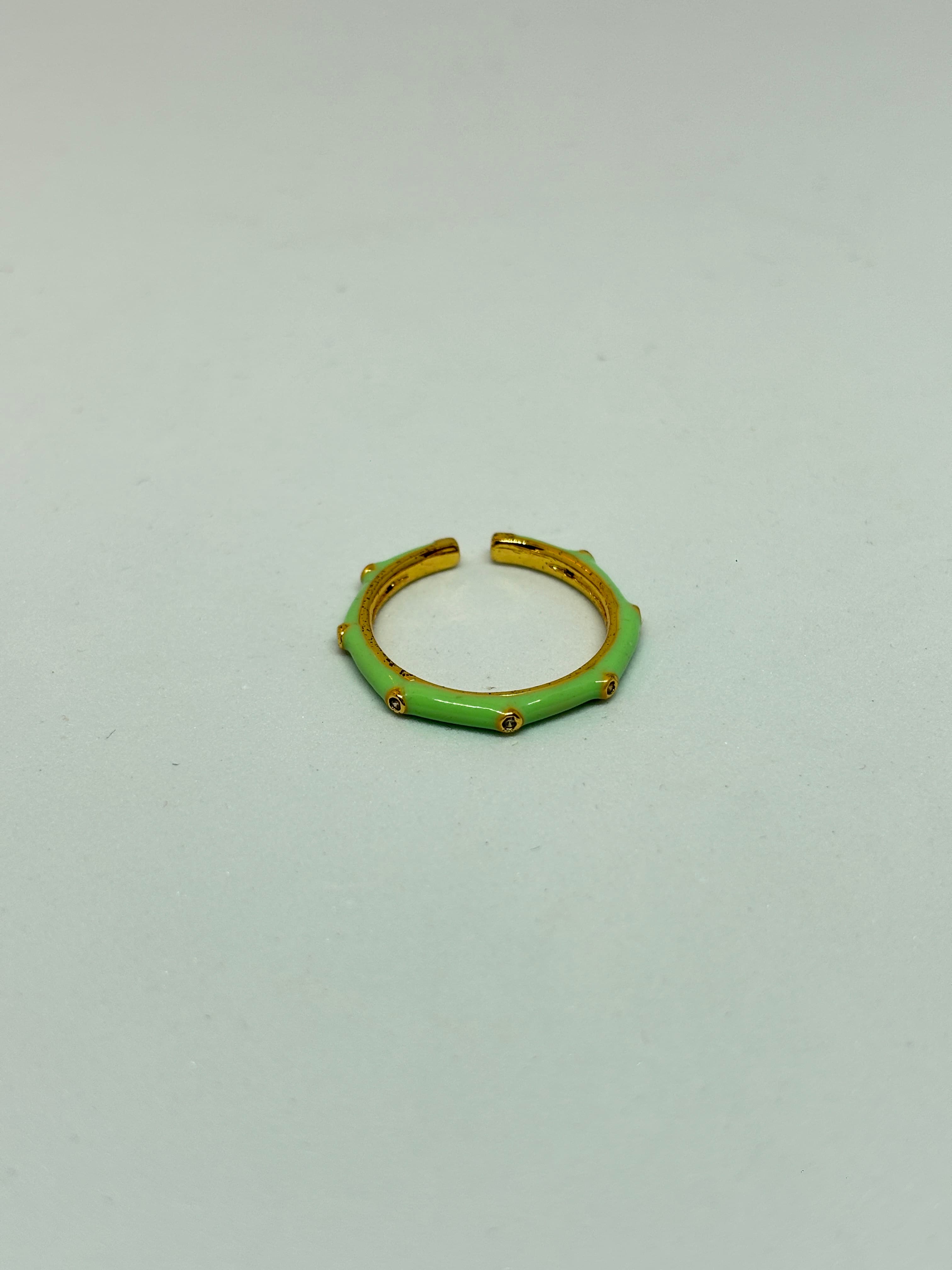 mint green enamel band