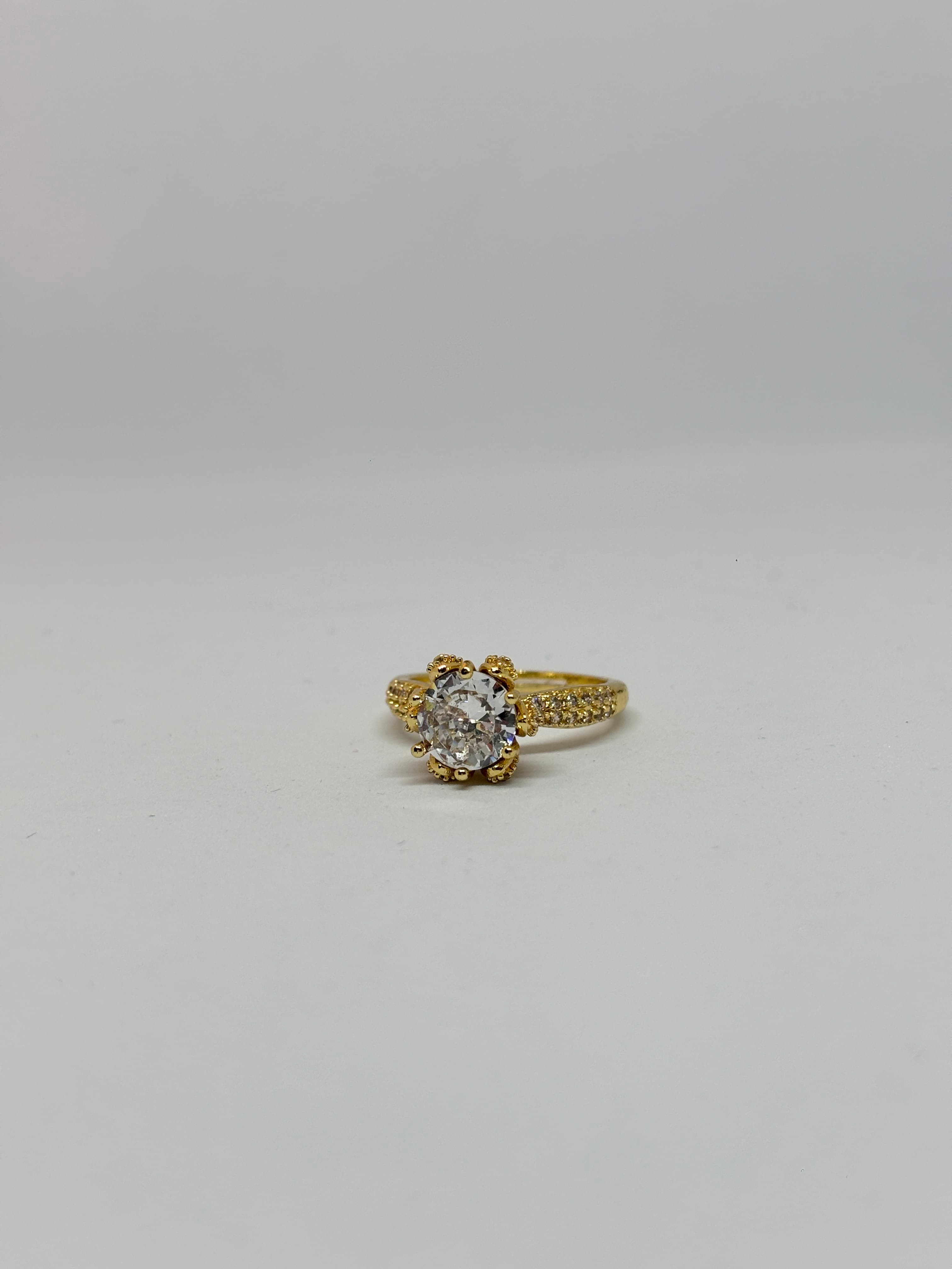 golden hour sparkle ring