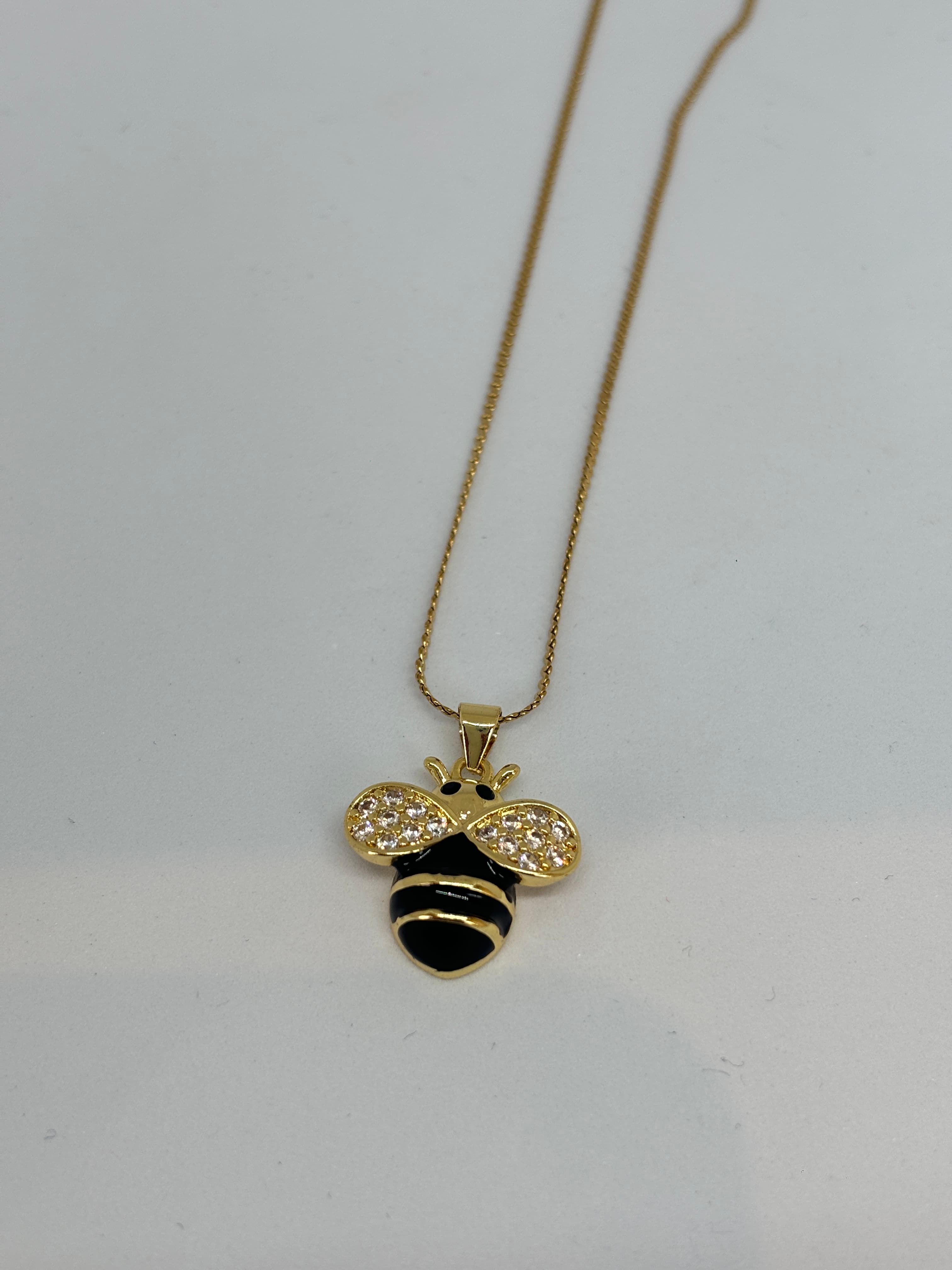 little golden bee pendant